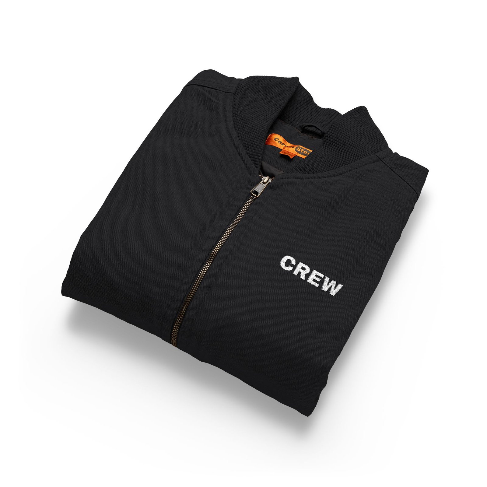 Embroidered Washed Duck Cloth Work Vest – Durable Utility Vest with Chest Logo - Image 3